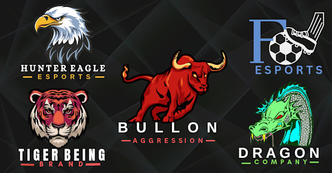 design mascot logo for esports and gaming