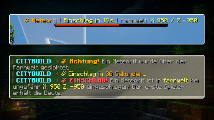 develop a unique custom minecraft minigame for your server