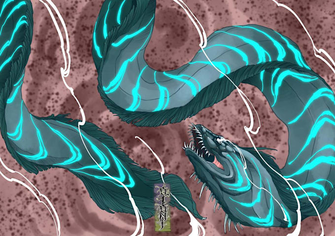 digital illustrator focused on dark art