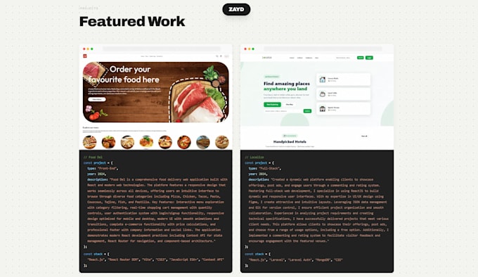 build a modern nextjs website