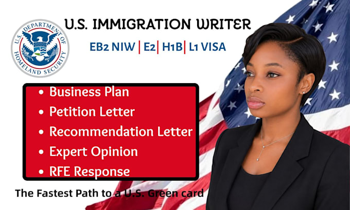 write eb2 niw petition letter e2 business plan eb1a rfe response expert opinion