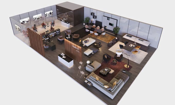 create 2d and 3d floor plan and rendering using floorplanner