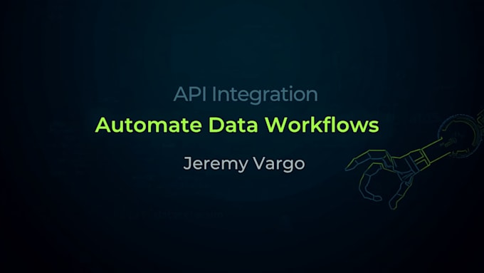 integrate apis and automate data workflows using python