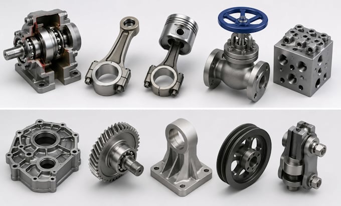 create 3d cad models for product design, prototyping