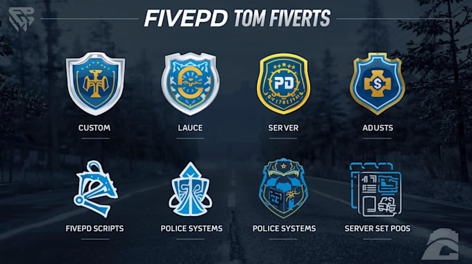 develop custom fivepd script, police system, and sever setup