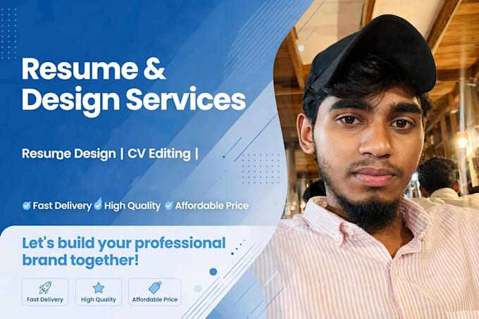 design a creative resume layout