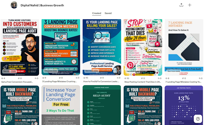 be your pinterest manager for business growth and SEO