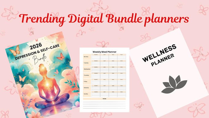 design custom digital planners and productivity templates