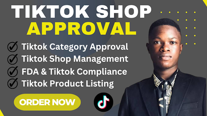 setup tik tok shop, setup tiktok shop category approval