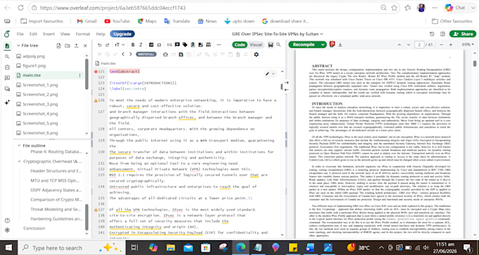create, recreate, design and modify a professional overleaf
