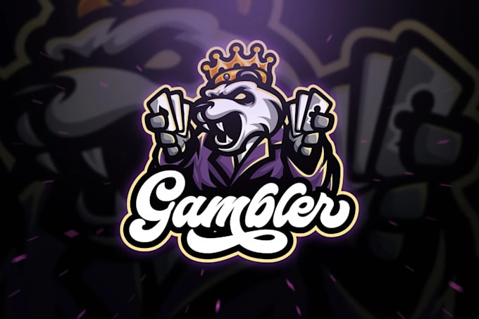 professional mafia logo design with dark vintage aesthetic