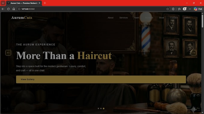 build a clean HTML CSS website for your small business