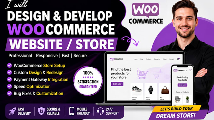 design woocommerce website, woocommerce store, fix woocommerce bugs, mysql