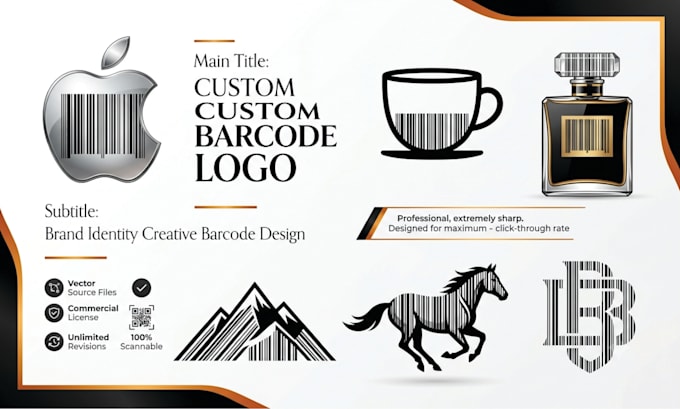 create custom barcode logo, barcode generate and scannable