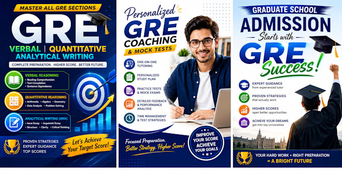 provide expert gre verbal, quantitative, and analytical writing preparation