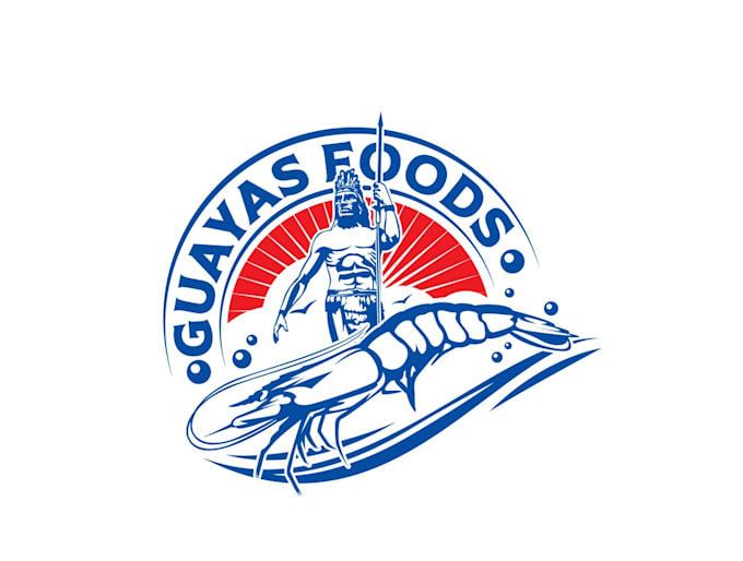 bold seafood logo design for seafood restaurants businesses