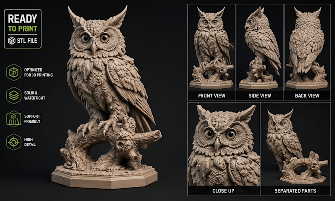 a custom 3d animal model, creature, dragon, and 3d printable sculpt