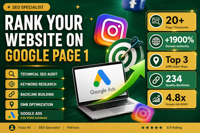 seo expert social media marketing and wordpress development