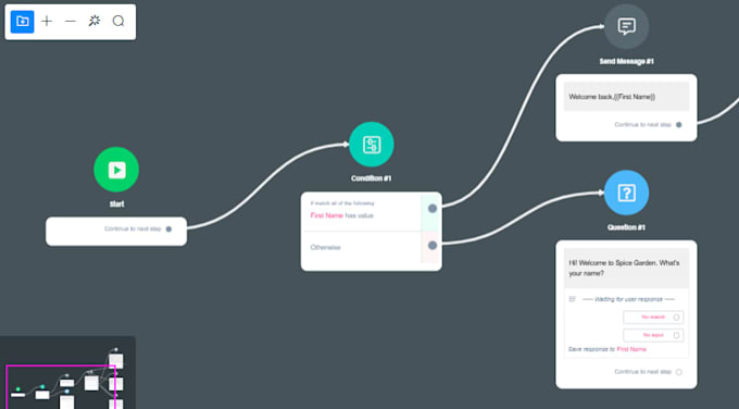 build  a faq chatbot for your restaurant or small business