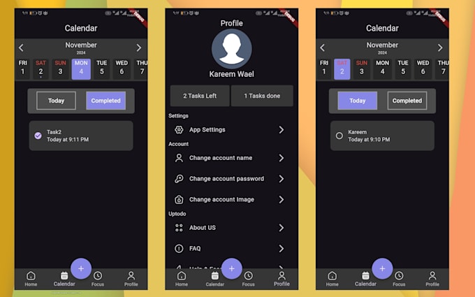 create a premium flutter app for both ios and android
