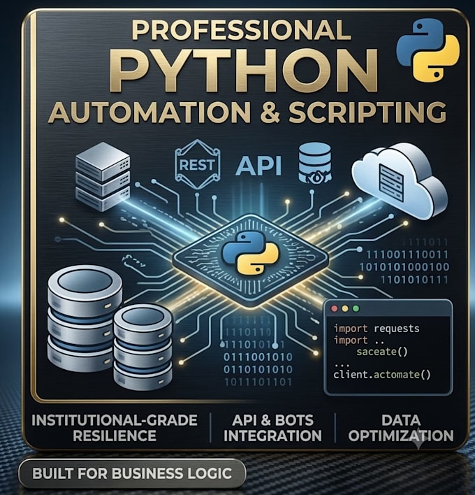 do advanced python scripting and custom software automation
