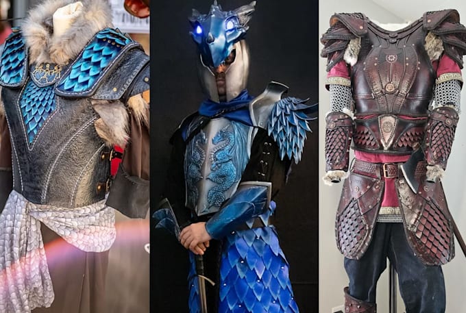 3d cosplay creation wearable armor cosplay armor cosplay model 3d mask printing