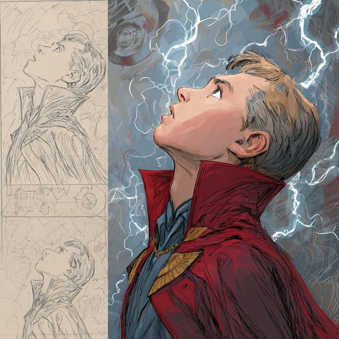comic book professional artist