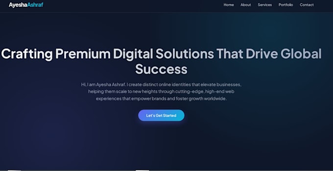 build a modern responsive frontend website using html css bootstrap