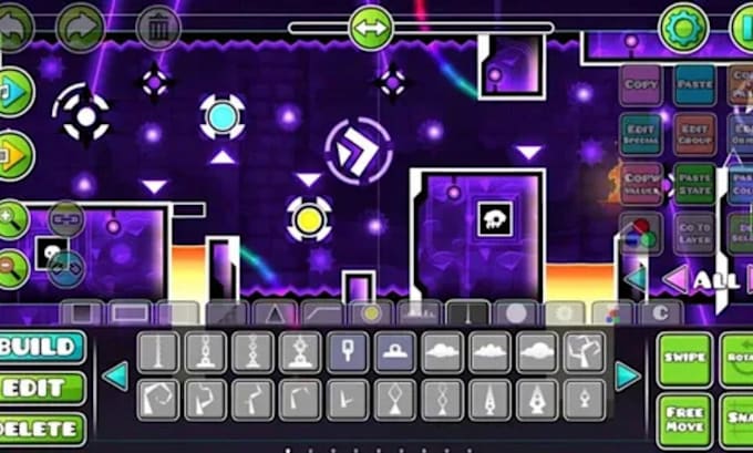 decorate your geometry dash layout to be rate worthy