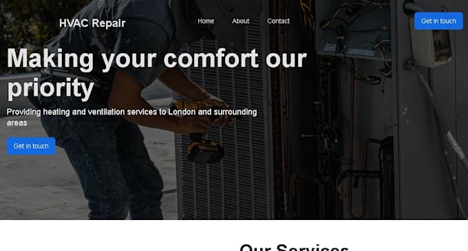 develop a webflow website for your business