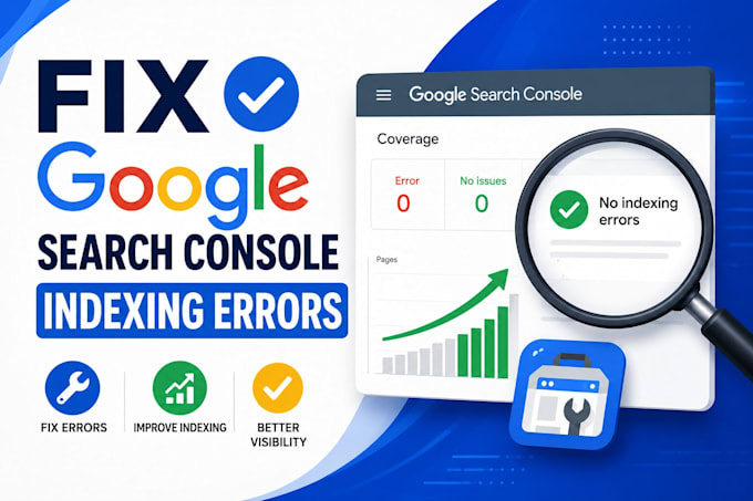 fix google search console indexing errors