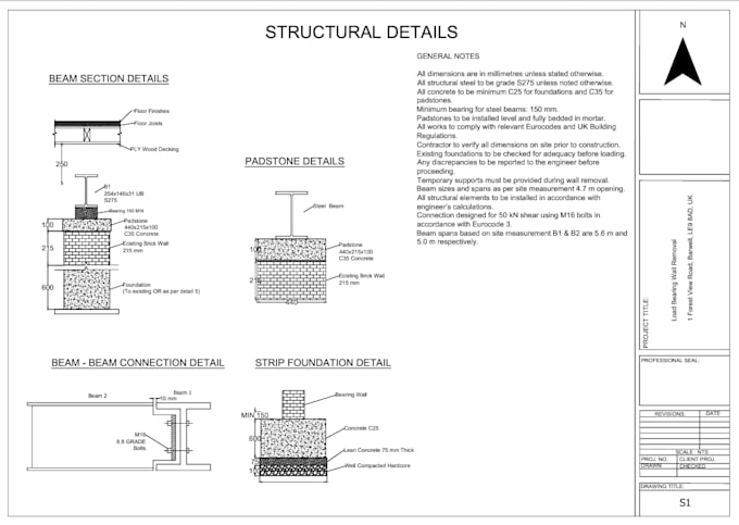 create structural permit drawings