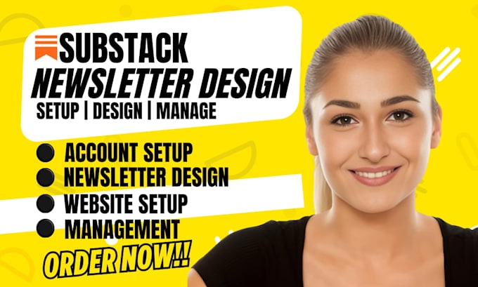 setup and manage substack account substack newsletter and substack landing page