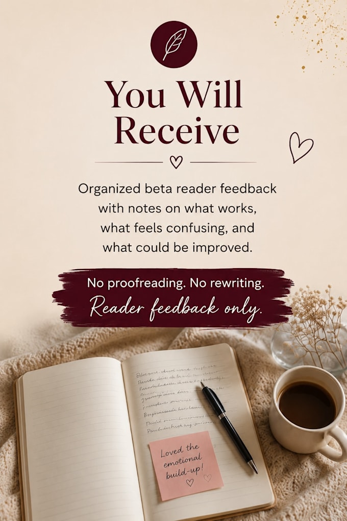 beta read your romance manuscript
