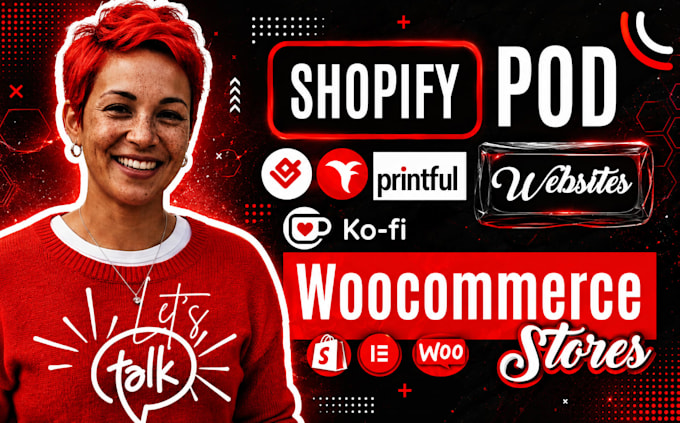 upload designs to your shopify woocommerce printify yoycol payhip kofi pod store