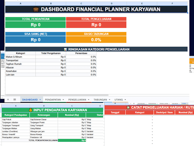 create automated accounting spreadsheets using java script
