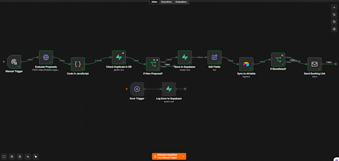 develop advanced ai automation workflows using n8n and apps script