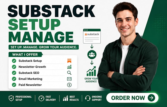 substack setup manage substack newsletter branding substack substack seo