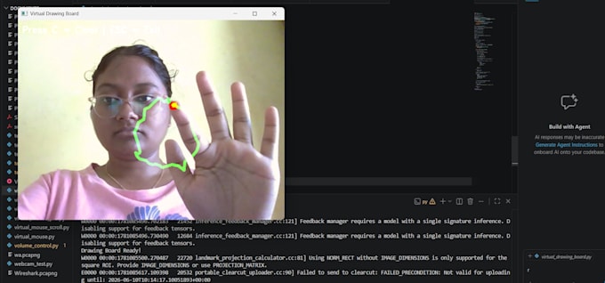 develop computer vision projects using opencv and python