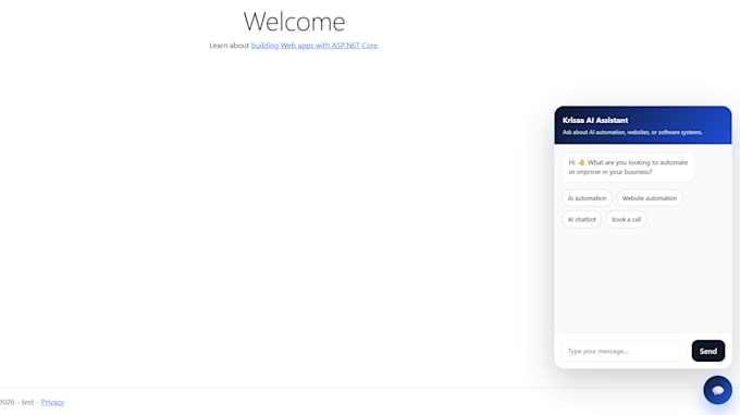 build ai chatbot for your business