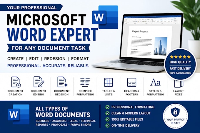 be your microsoft word expert for any document task