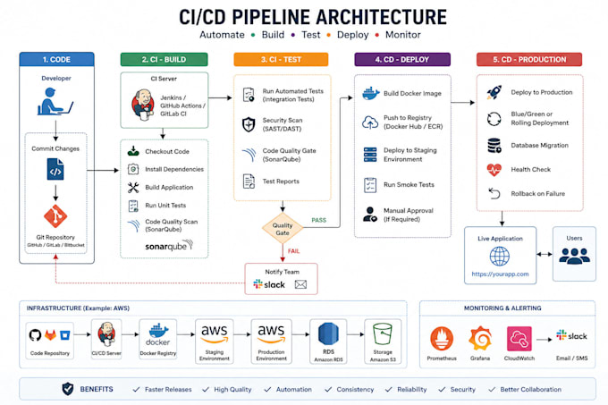 build cicd pipeline for your application