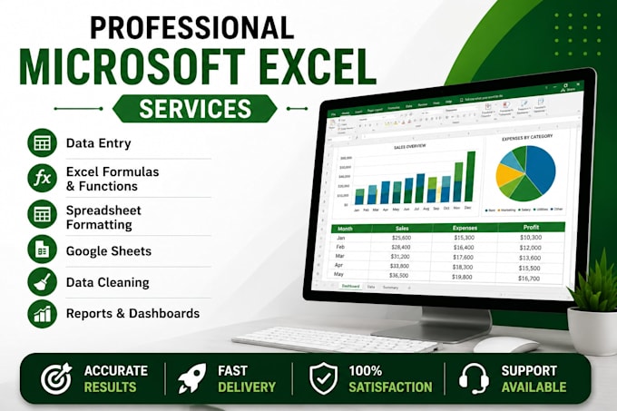 create professional microsoft excel spreadsheets