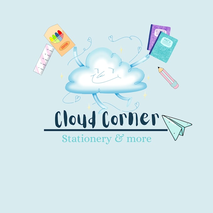 design cute and aesthetic logo for your brand