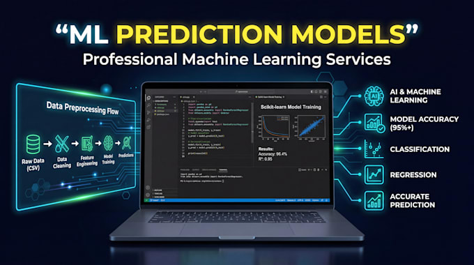python data science and ml expert data analysis, preprocessing and prediction