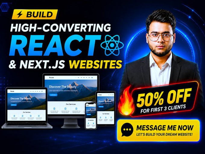 fix bugs and layout issues in your HTML CSS javascript react website