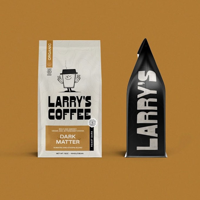 do product packaging coffee label design coffee bag design