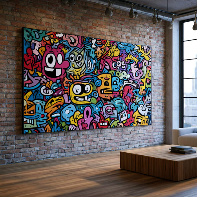 design graffiti designs, murals and wall arts