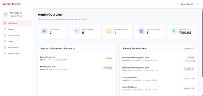build a full stack saas web application for your business
