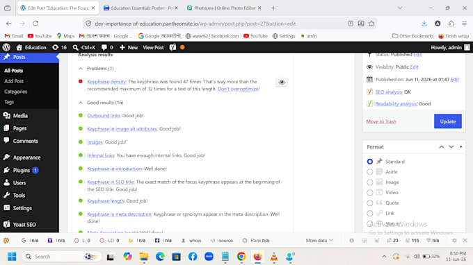 do low competitive SEO keyword research and action plan